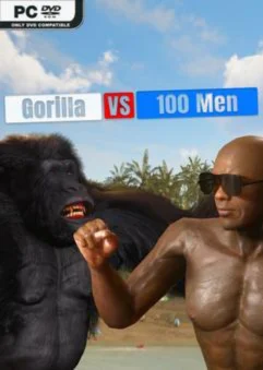 Gorilla Vs 100 Men